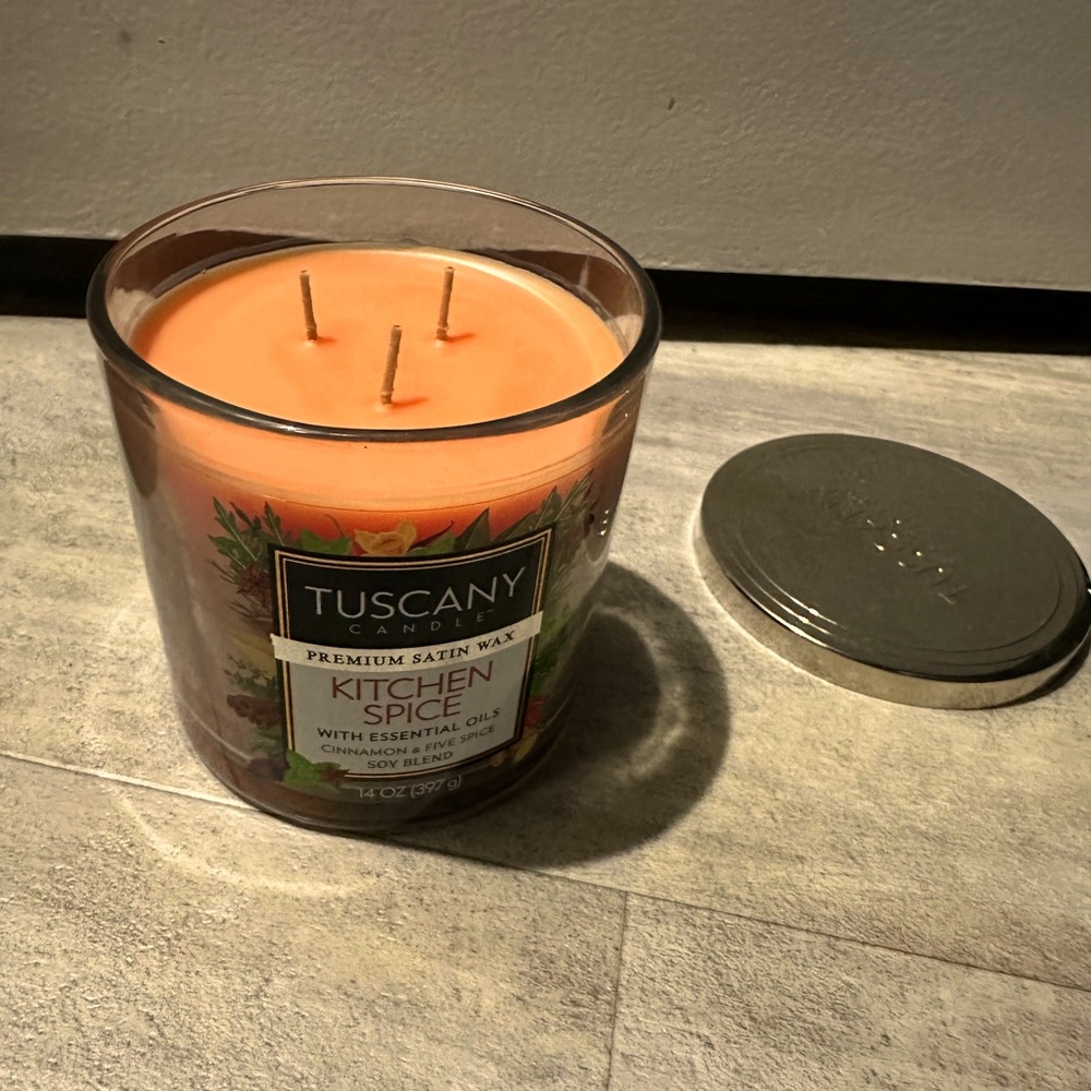 Lot of 3 Tuscany Candles - 14 oz